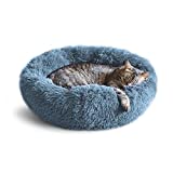 Valentine's Day gifts faux fur round cat bed